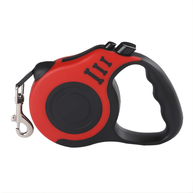Ergonomic Retractable Leash for Easy Control During Dog Walks