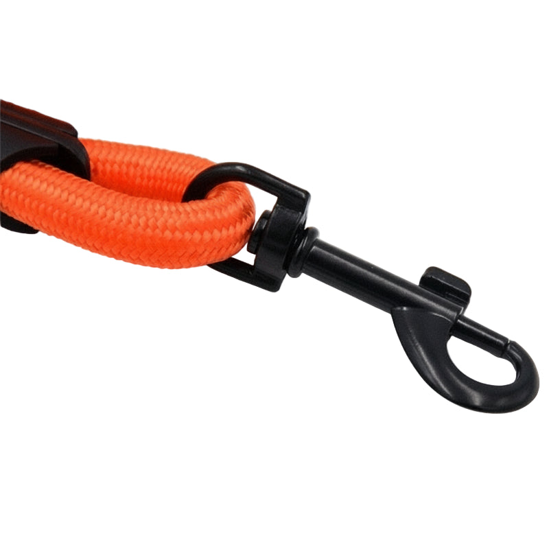 Durable Rope Dog Leash with Padded Sponge Handle for Comfortable Walks
