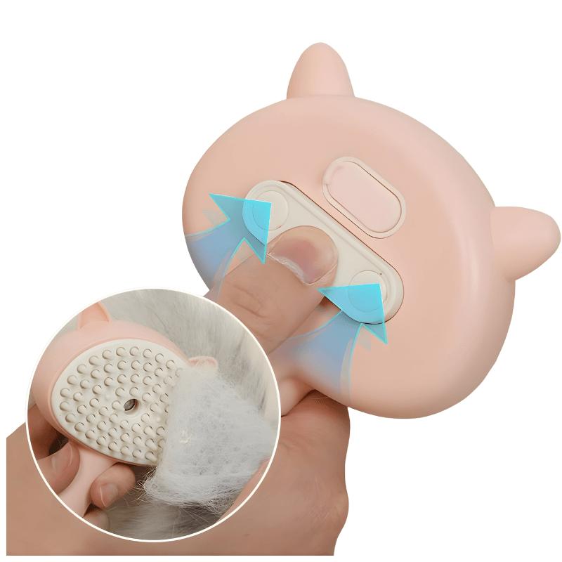Rechargeable Mist Grooming Brush for Dogs and Cats