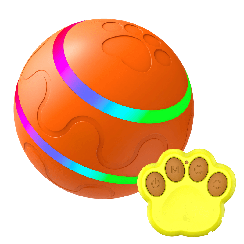 Remote-Controlled Interactive Ball for Pet Enrichment