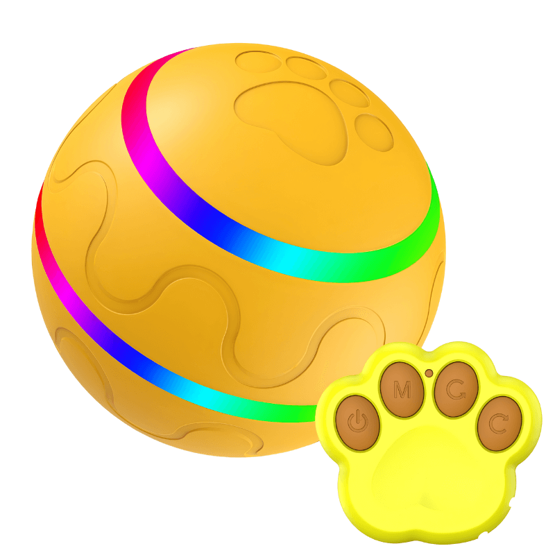 Remote-Controlled Interactive Ball for Pet Enrichment